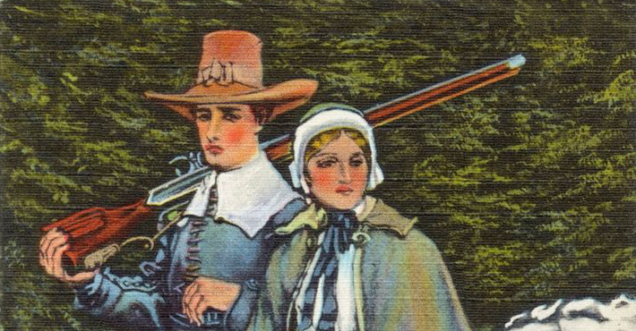 John Alden and The Mayflower